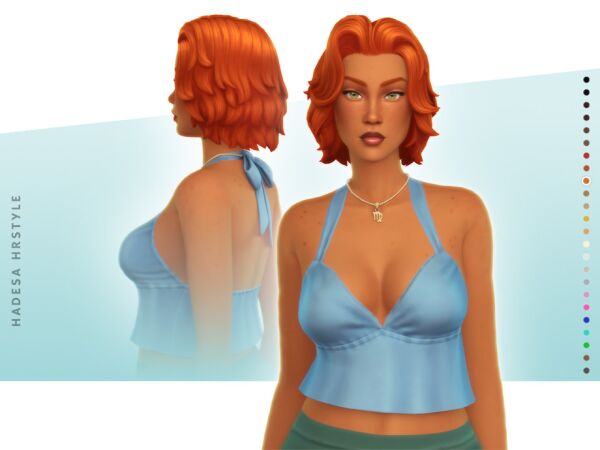 Hadesa Hairstyle – Style 1 Sims 4 CC