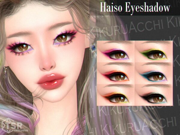 Haiso Eyeshadow By Kikuruacchi Sims 4 CC