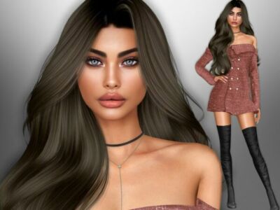 Halima Ashraf By Divaka45 Sims 4 CC