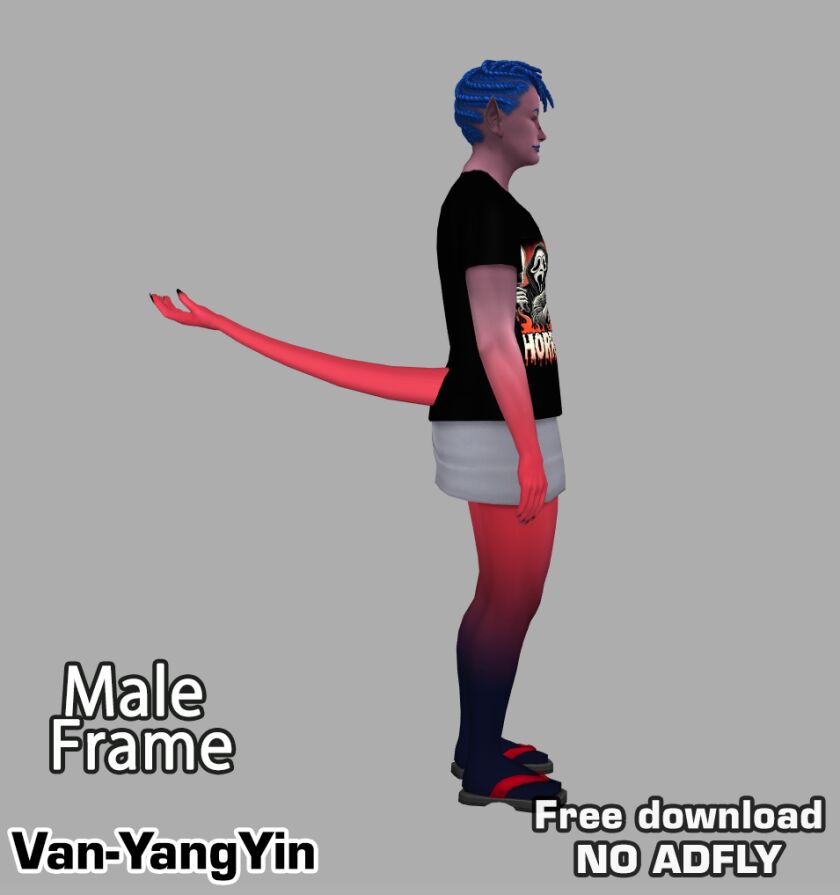 sims 4 cc hand tail for teen to elder for male and female 2