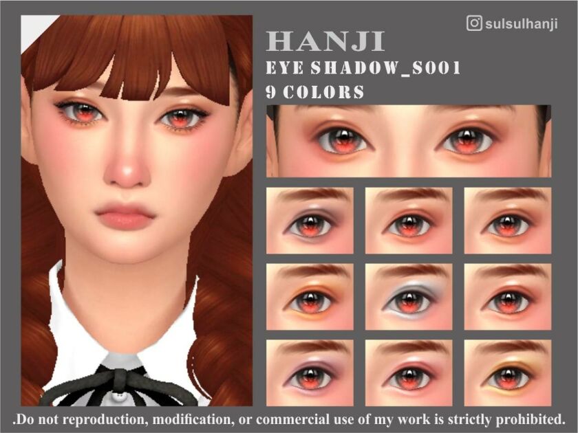 Stunning Eye Shadow Collection for Sims 4 Sims 4 CC