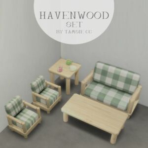 Havenwood Set! Sims 4 CC