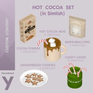 Sims 4 Hot Cocoa Set Inspired by EA’s Latest Update! Sims 4 CC