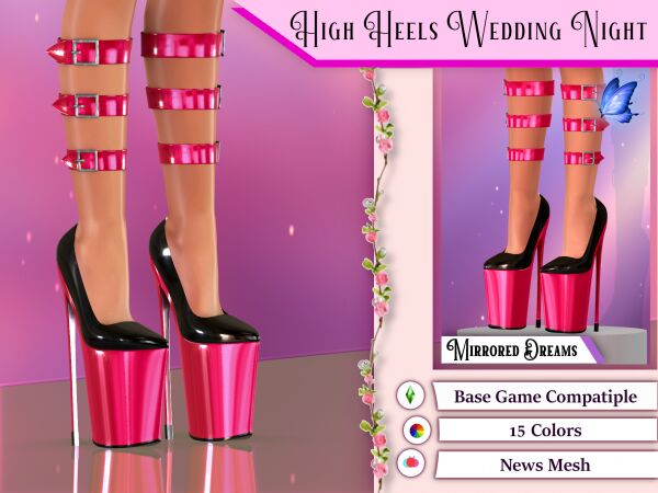 High Heels Wedding Night – Now Free! Sims 4 CC