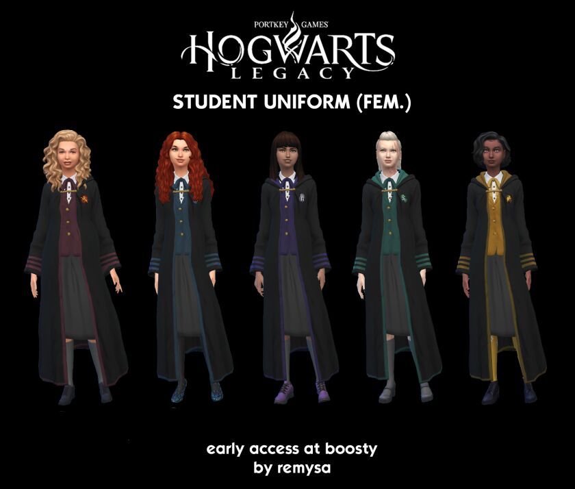 sims 4 cc hogwarts legacy clothes page 3