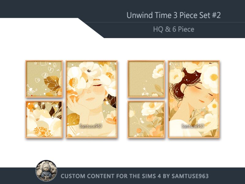 sims 4 cc hq unwind time 3 piece set 2 extra f samtuse963 2