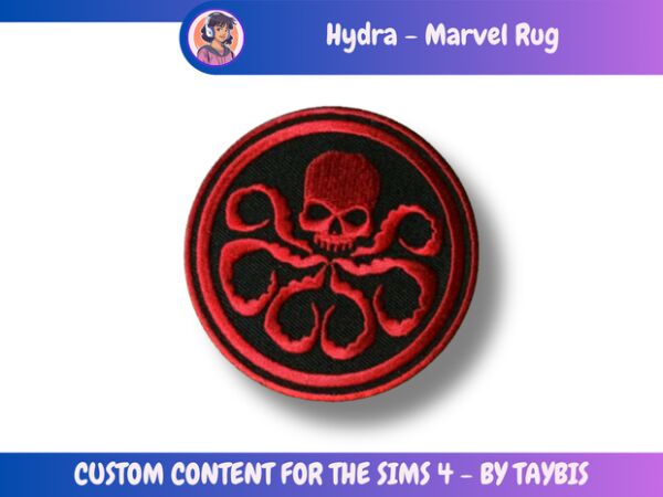 Hydra – Marvel Rug By Taybis Sims 4 CC