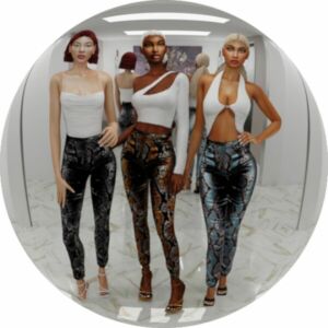 Stylish Sedusa Pants by T33Sims Sims 4 CC