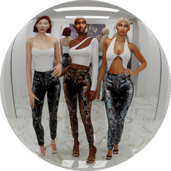 Stylish Sedusa Pants by T33Sims Sims 4 CC