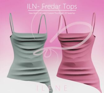 ILN. Fredar Set By Ilenes4 Sims 4 CC