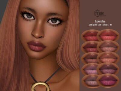 IMF Katie Lipstick N.616 By Izziemcfire Sims 4 CC