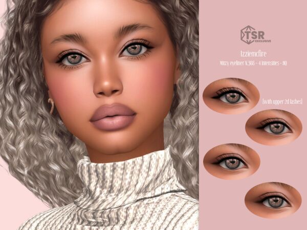 IMF Mitzy Eyeliner N.308: Perfect Your Look! Sims 4 CC