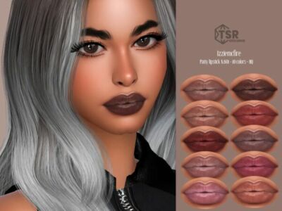 IMF Patty Lipstick N.601 By Izziemcfire Sims 4 CC