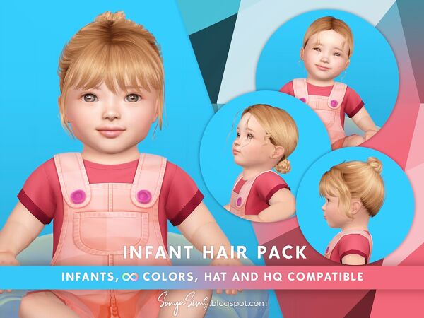 Infant Hair Exiled Sims 4 CC