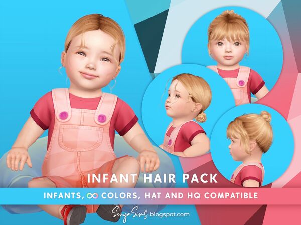 Infant Hair – No Impossible With You Sims 4 CC