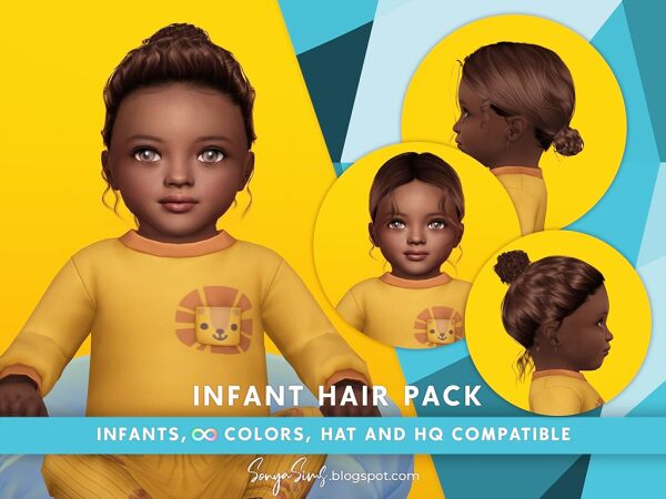 Infant Hair – Wonder Sims 4 CC