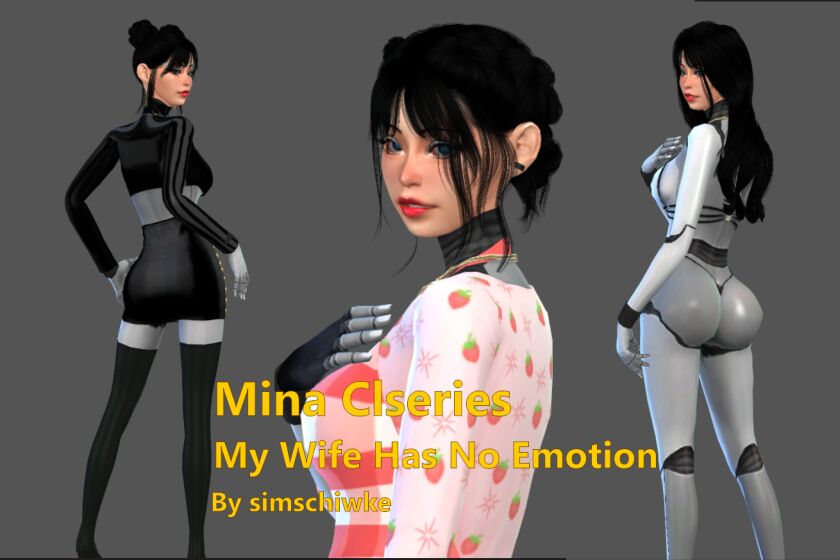 Mina’s Inspired Look from My Wife Has No Emotion Sims 4 CC