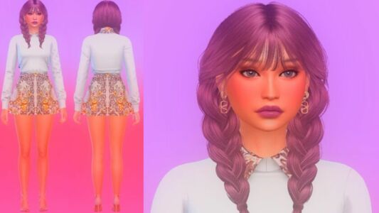 Isabelle Quinn: New Female Sim CC Sims 4 CC