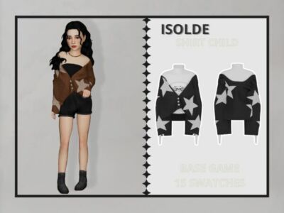 Isolde – Child Shirt Sims 4 CC