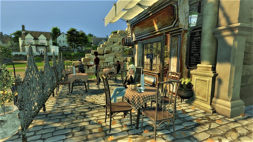 sims 4 cc italian street cafe can now be downloaded from my 7