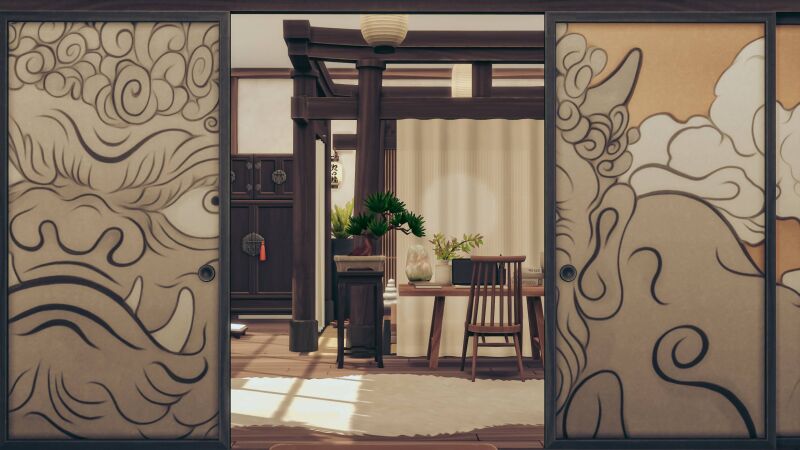 sims 4 cc japanese apartment 20 culpepper house by maririd 2