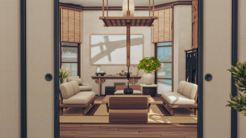 sims 4 cc japanese apartment 20 culpepper house by maririd 3