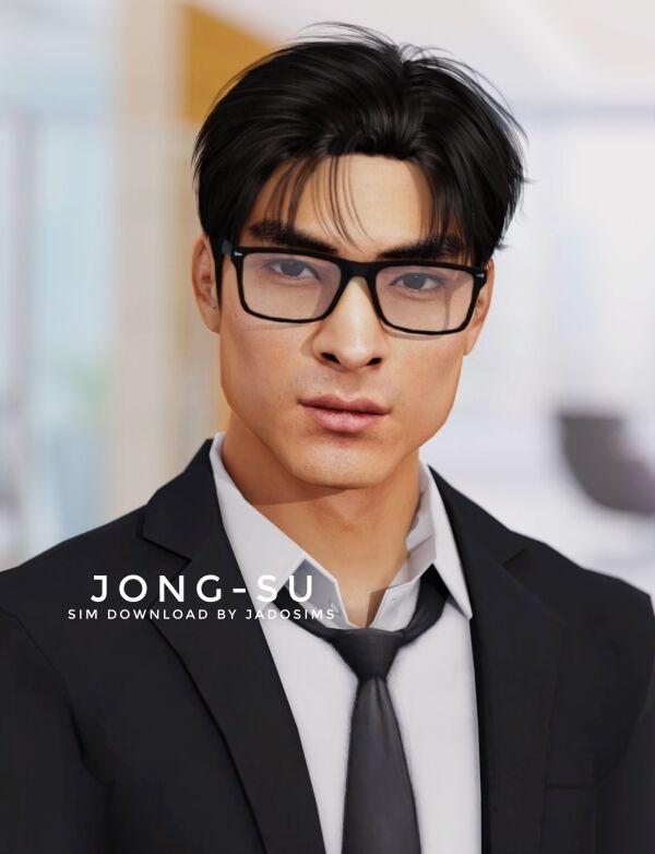 Jong-Su Sim Download Sims 4 CC