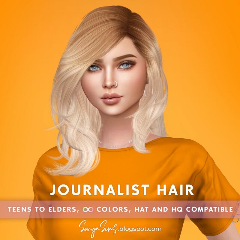 sims 4 cc journalist hair 2