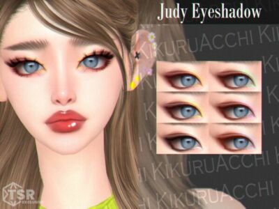 Judy Eyeshadow by Kikuruacchi Sims 4 CC