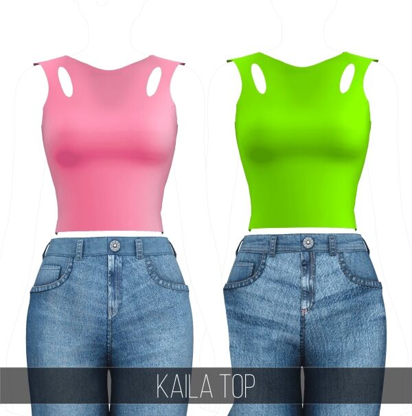 Kaila TOP Sims 4 CC