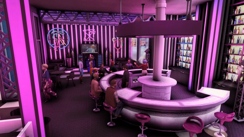 sims 4 cc karaoke bar planet honey pop renovation by plumbobkingdom 5