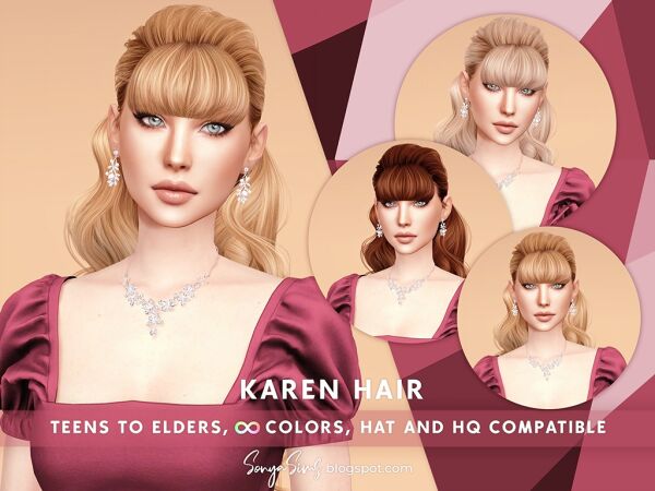 Karen Hair Sims 4 CC