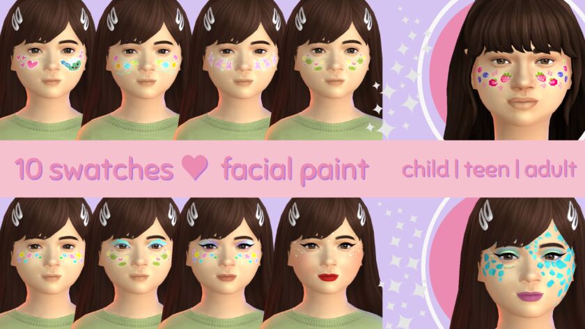 sims 4 cc kawaii stickers 2