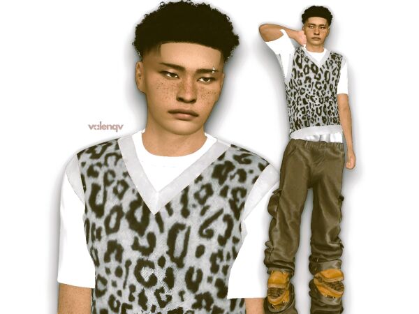 Khalil Neville – A Stunning Male Model Sims 4 CC