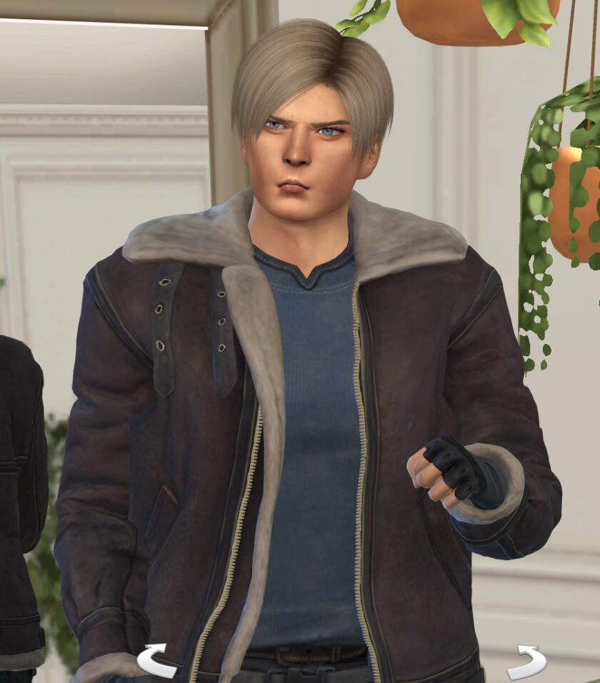 sims 4 cc leon kennedy simlyx 4