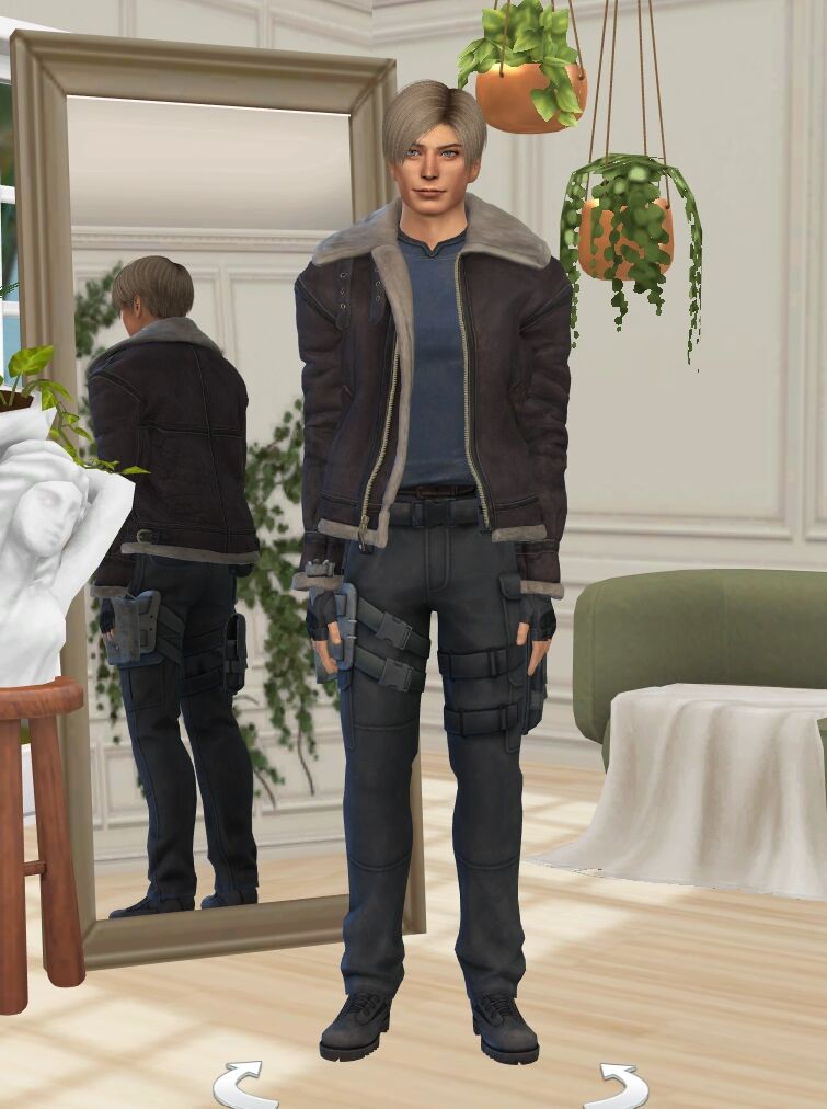 sims 4 cc leon kennedy simlyx 5