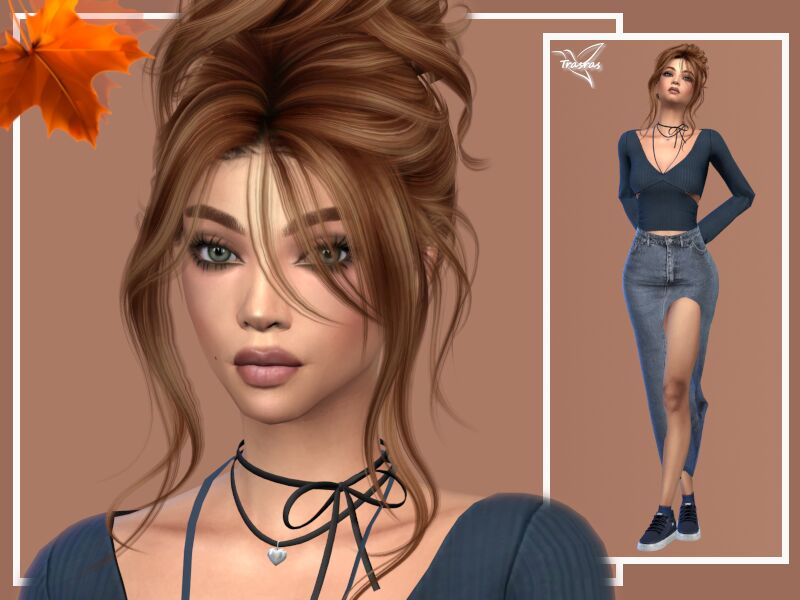 Leslie Lonne By Trasras Sims 4 CC