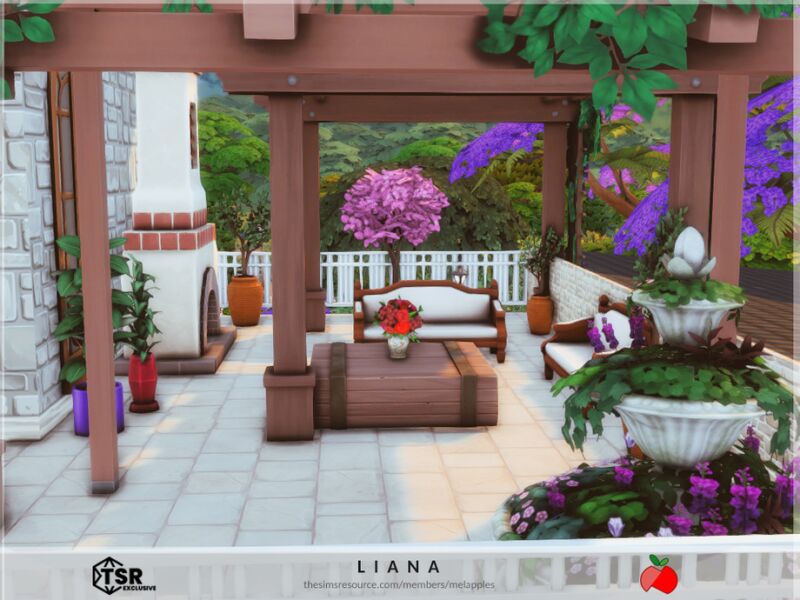 sims 4 cc liana restaurant no cc by melapples 5