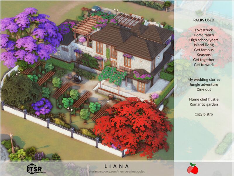 sims 4 cc liana restaurant no cc by melapples 7