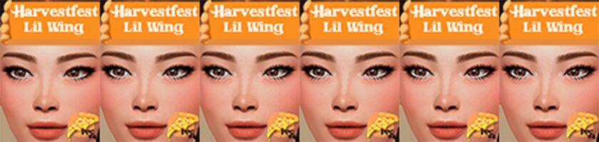 Lil Wing Eyeliner Sims 4 CC