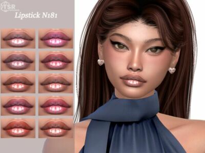 Lipstick N181 By Qlayla Sims 4 CC