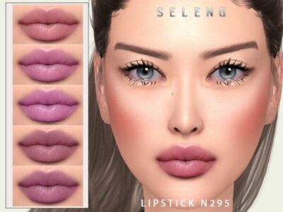 Lipstick N295 by Seleng Sims 4 CC