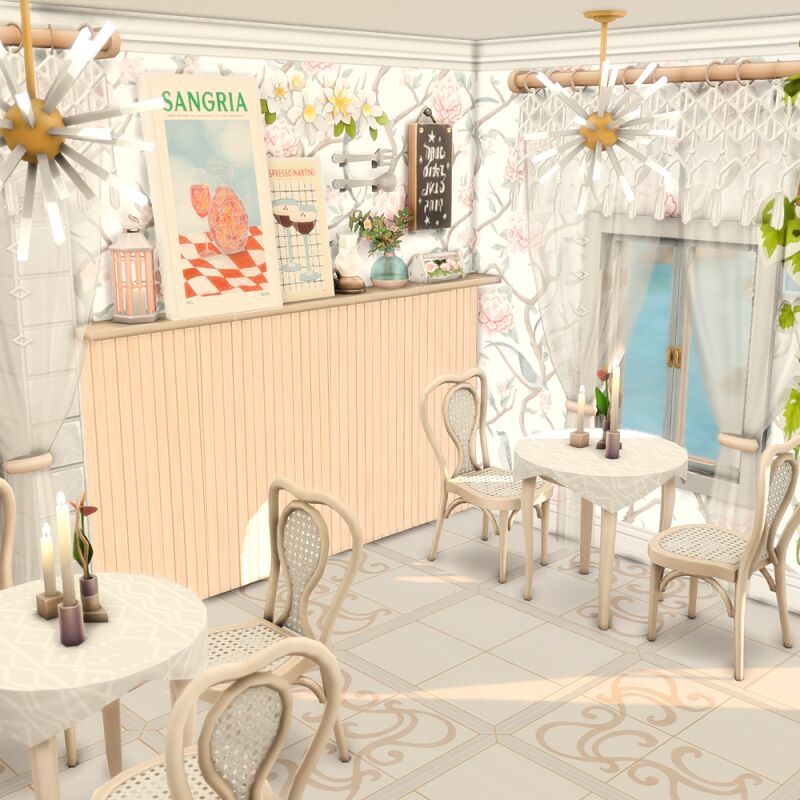 sims 4 cc lots tartosa restaurant by joyceisfox 5