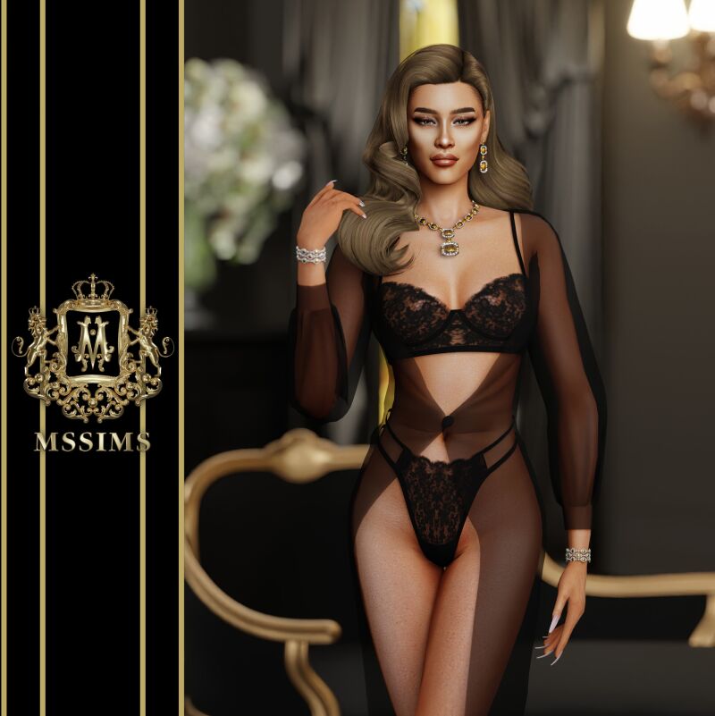 sims 4 cc lovegood lace lingerie set by mssims4 4