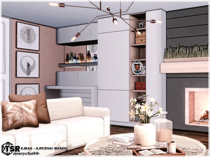 sims 4 cc lr16 living room 5