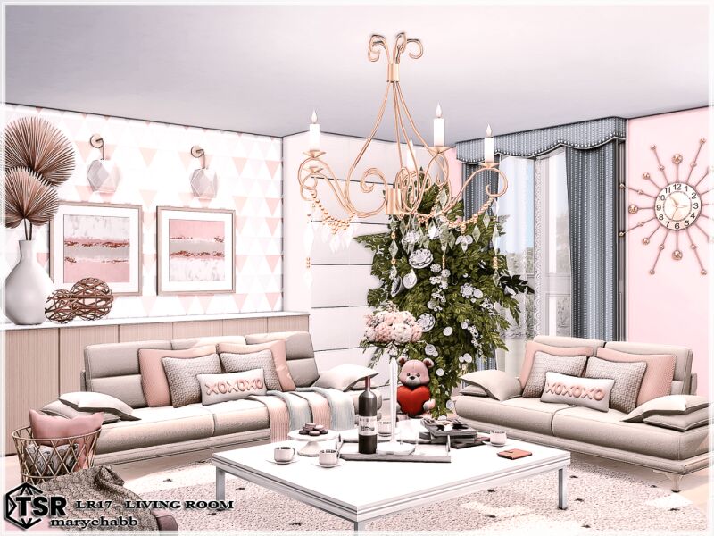 sims 4 cc lr17 living room 2