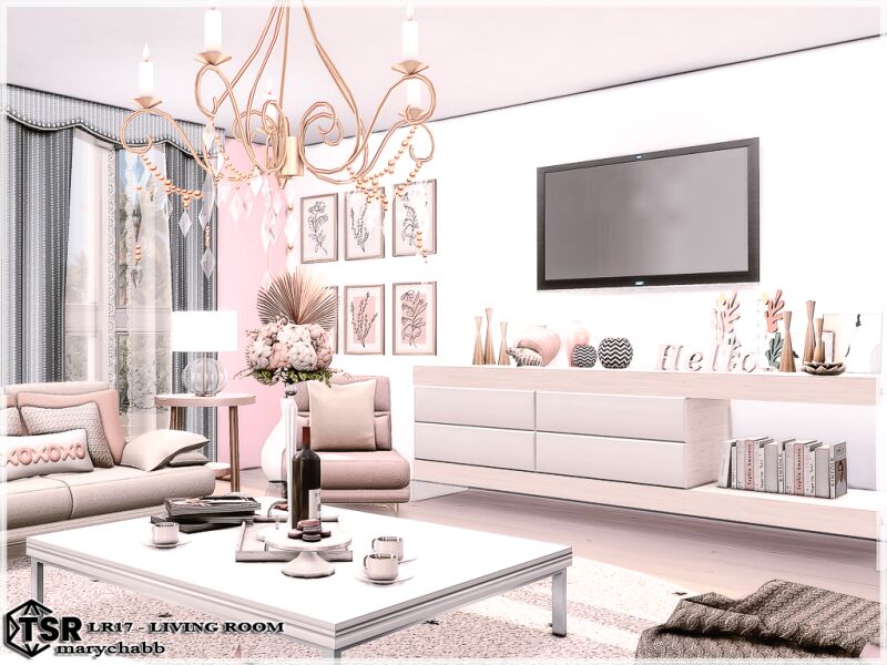 sims 4 cc lr17 living room 4