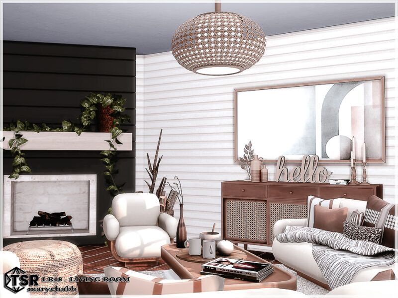 sims 4 cc lr18 living room by marychabb 2