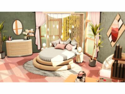 Lupita Bedroom By Miwisimsie Sims 4 CC