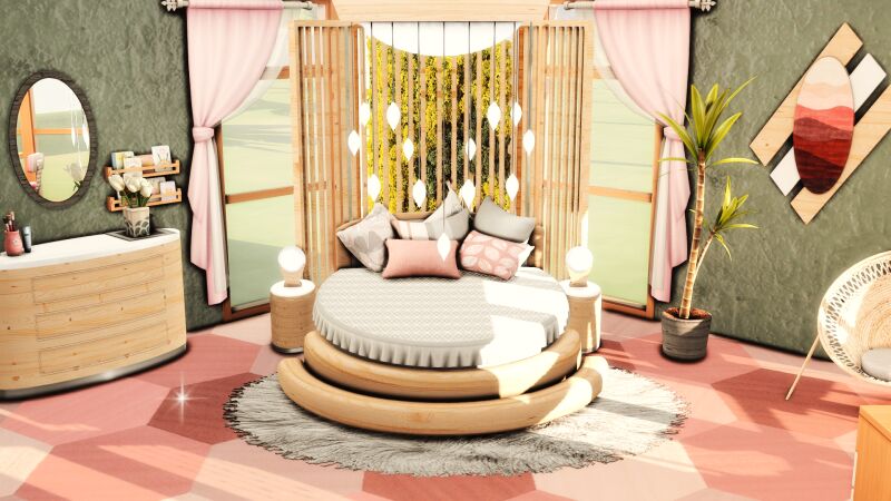 sims 4 cc lupita bedroom by miwisimsie 2